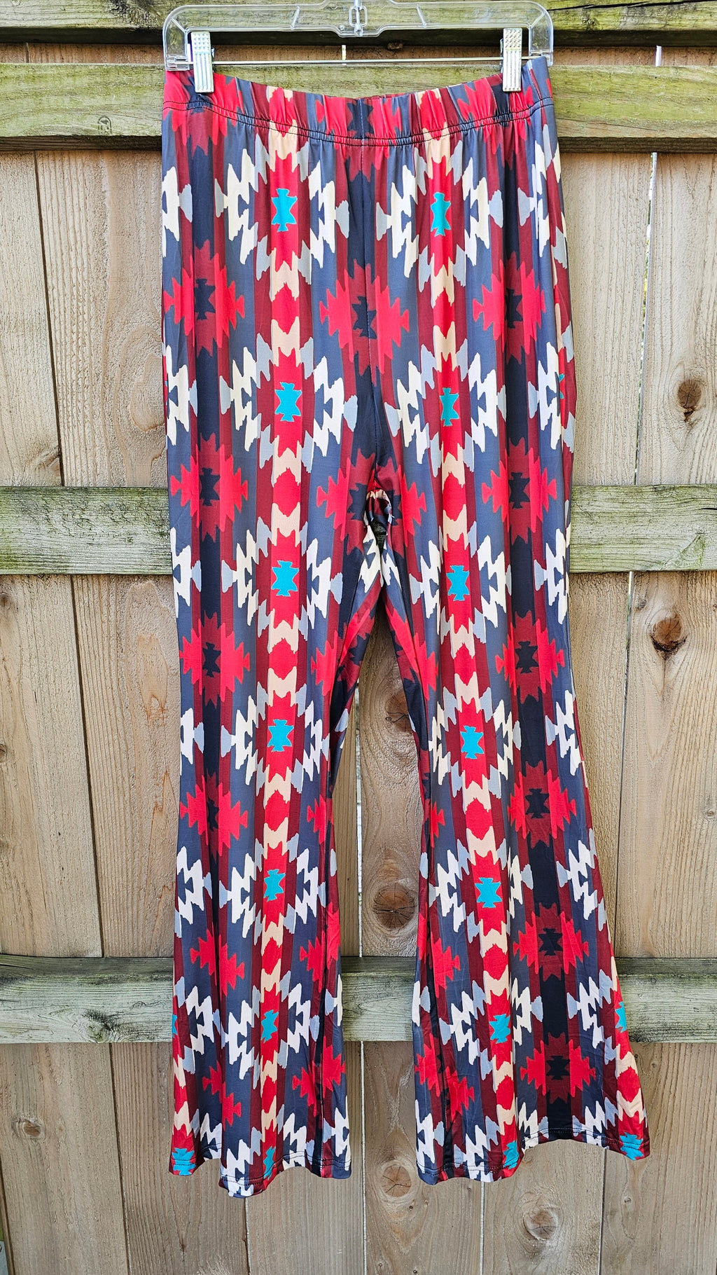 Baha Ranch Sedona Aztec Flare Pants by Baha Ranch Western Wear - product image 5