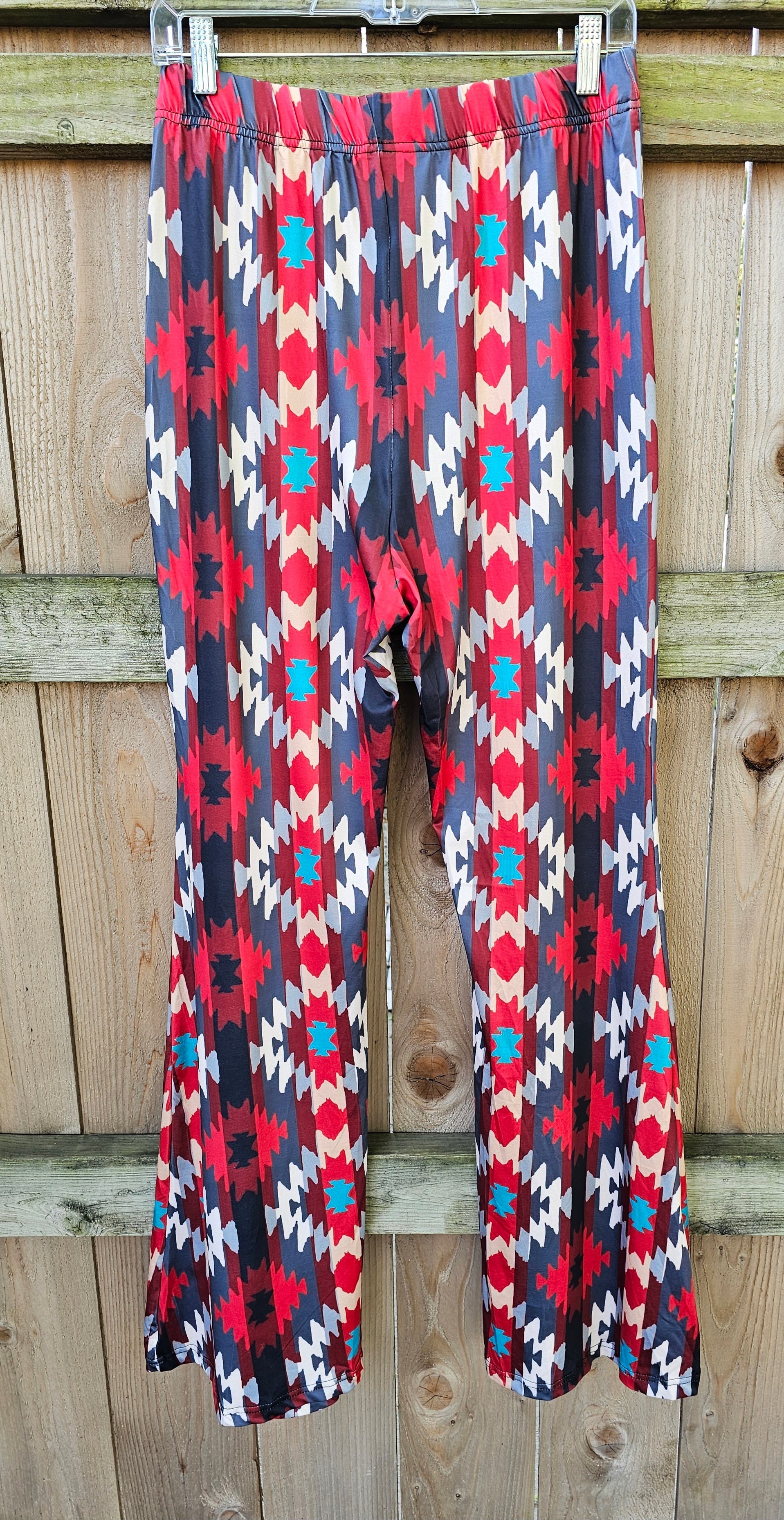Baha Ranch Sedona Aztec Flare Pants by Baha Ranch Western Wear - product image 7