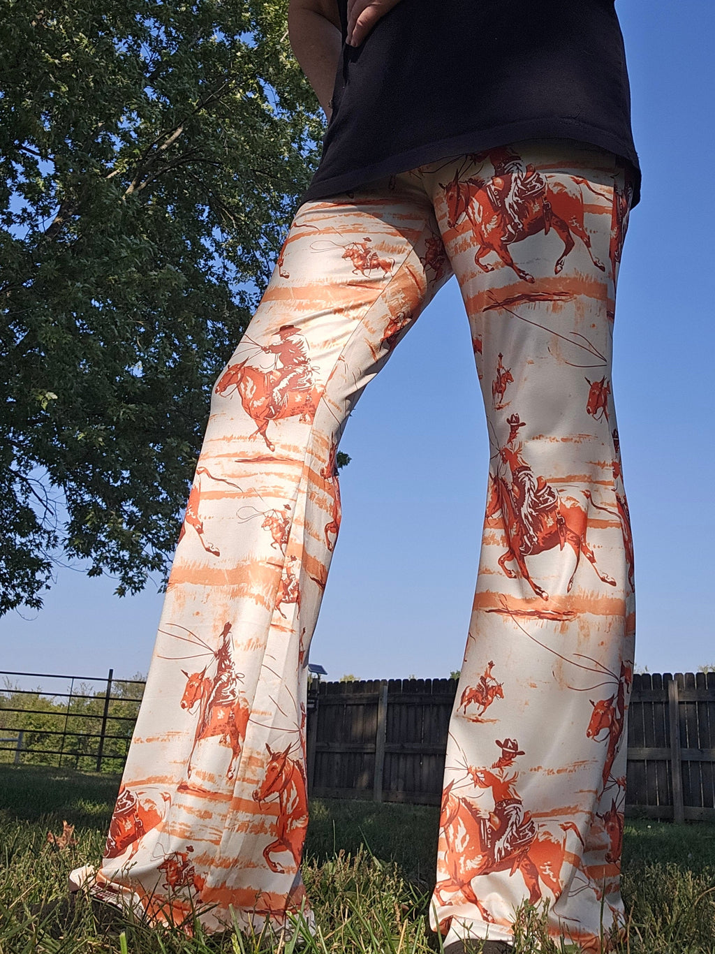 Baha Ranch Retro Western Flare Pants by Baha Ranch Western Wear - product image 2