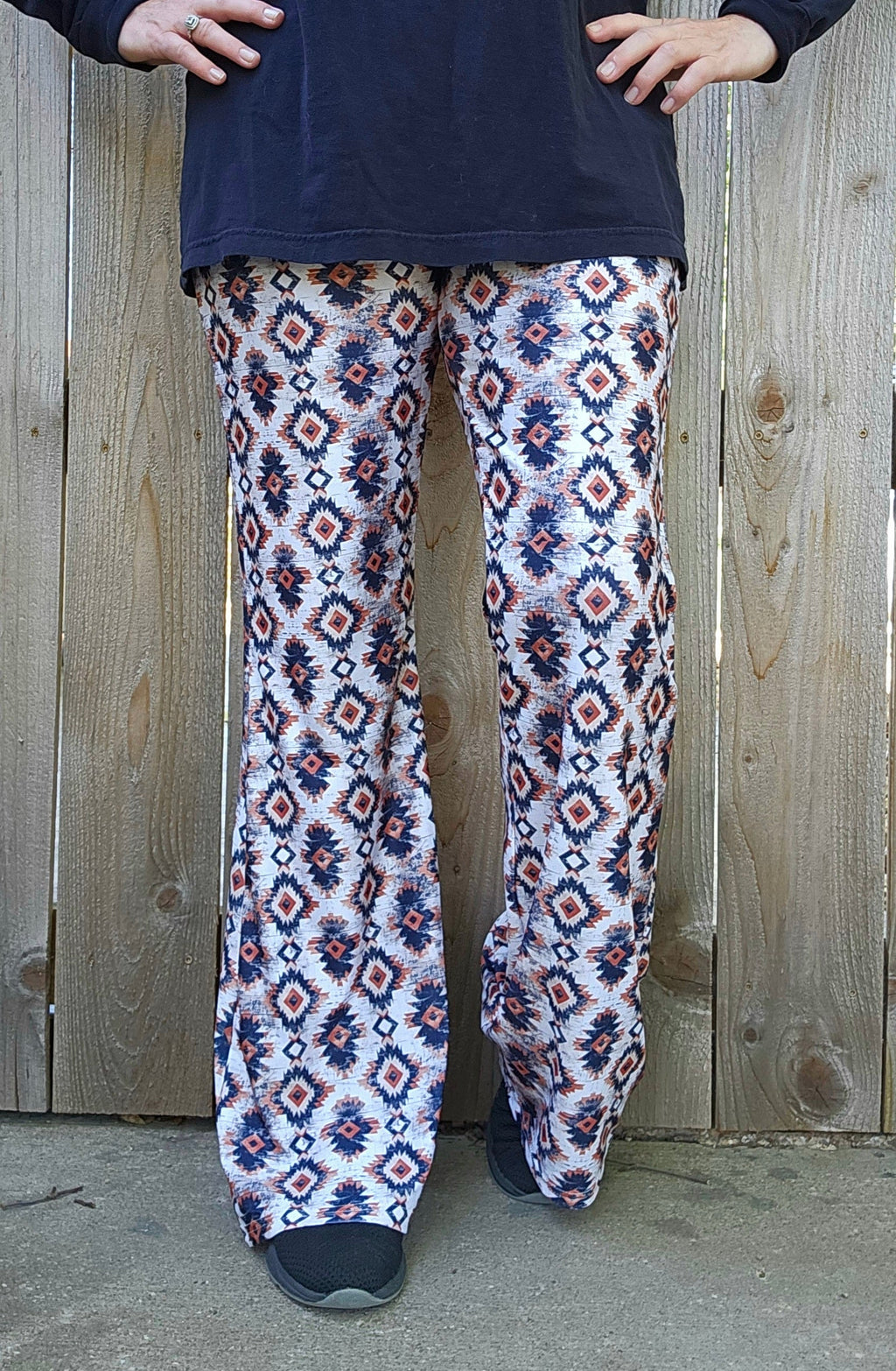 Baha Ranch Southwestern Aztec Flare Pants by Baha Ranch Western Wear - product image 2