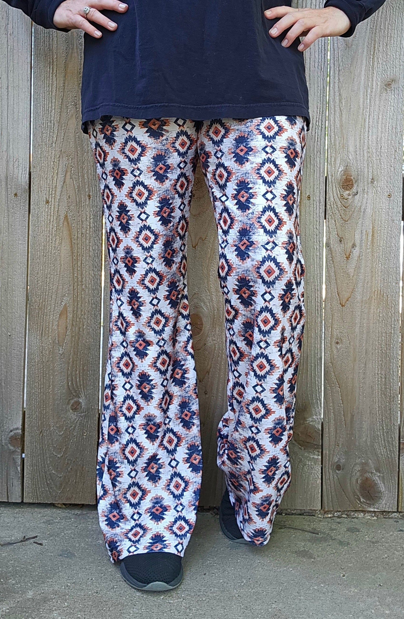 Baha Ranch Southwestern Aztec Flare Pants by Baha Ranch Western Wear - product image 2