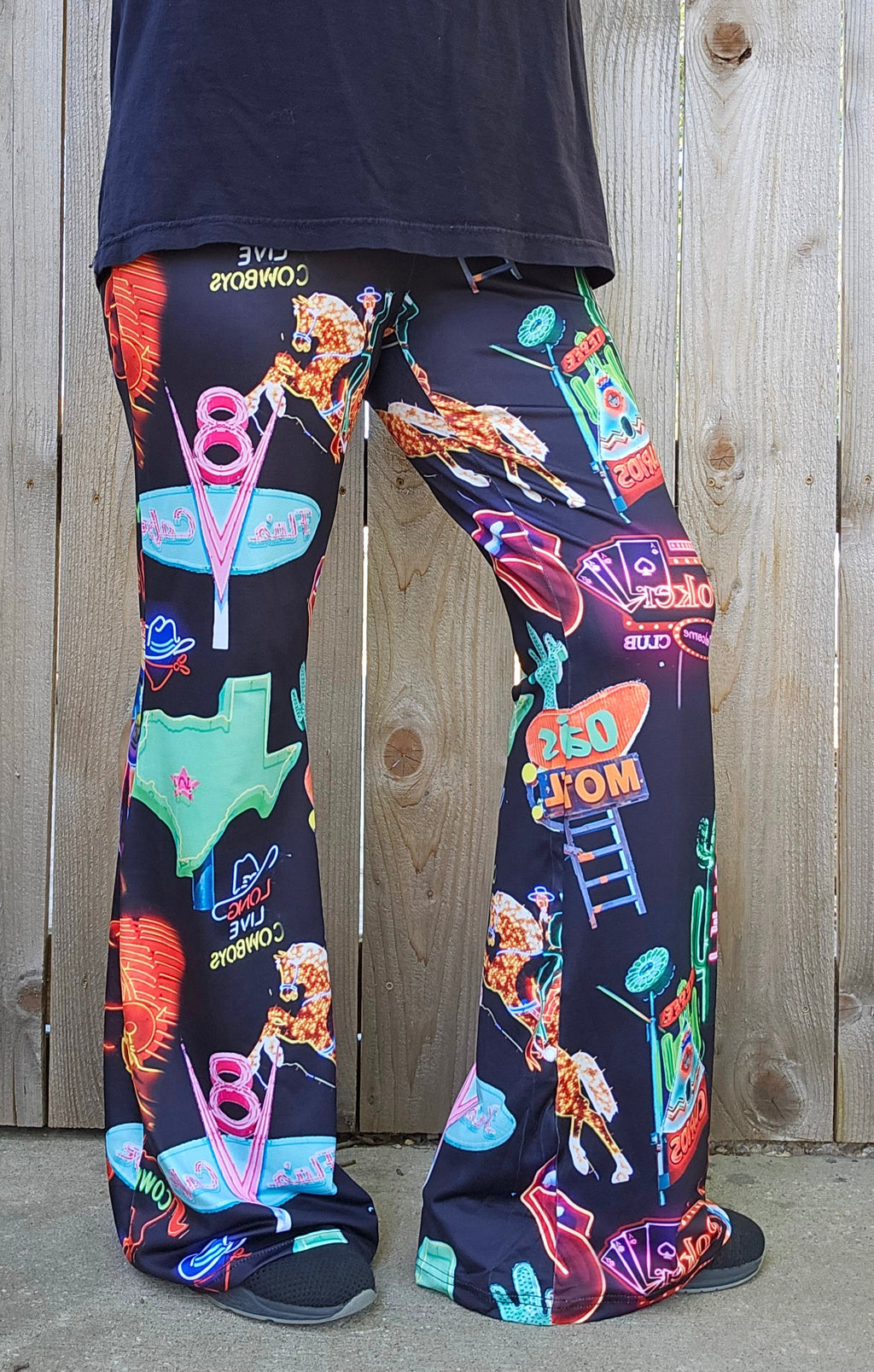 Baha Ranch Neon Vegas Flare Pants by Baha Ranch Western Wear