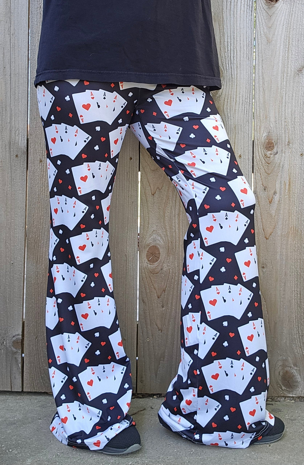 Baha Ranch Vegas Casino Gambling Flare Pants by Baha Ranch Western Wear