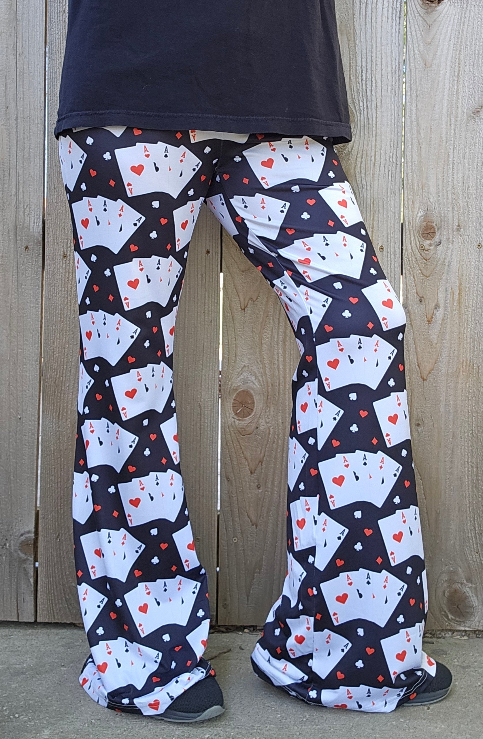 Baha Ranch Vegas Casino Gambling Flare Pants by Baha Ranch Western Wear