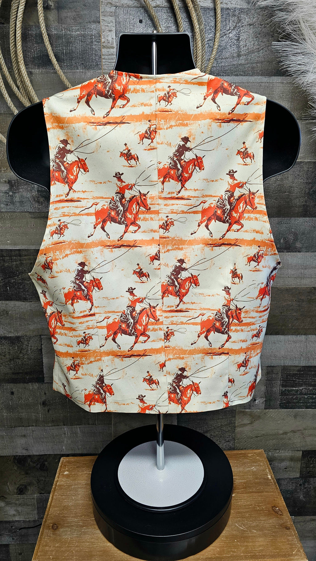 Baha Ranch Retro Western Men's Vest by Baha Ranch Western Wear - product image 7
