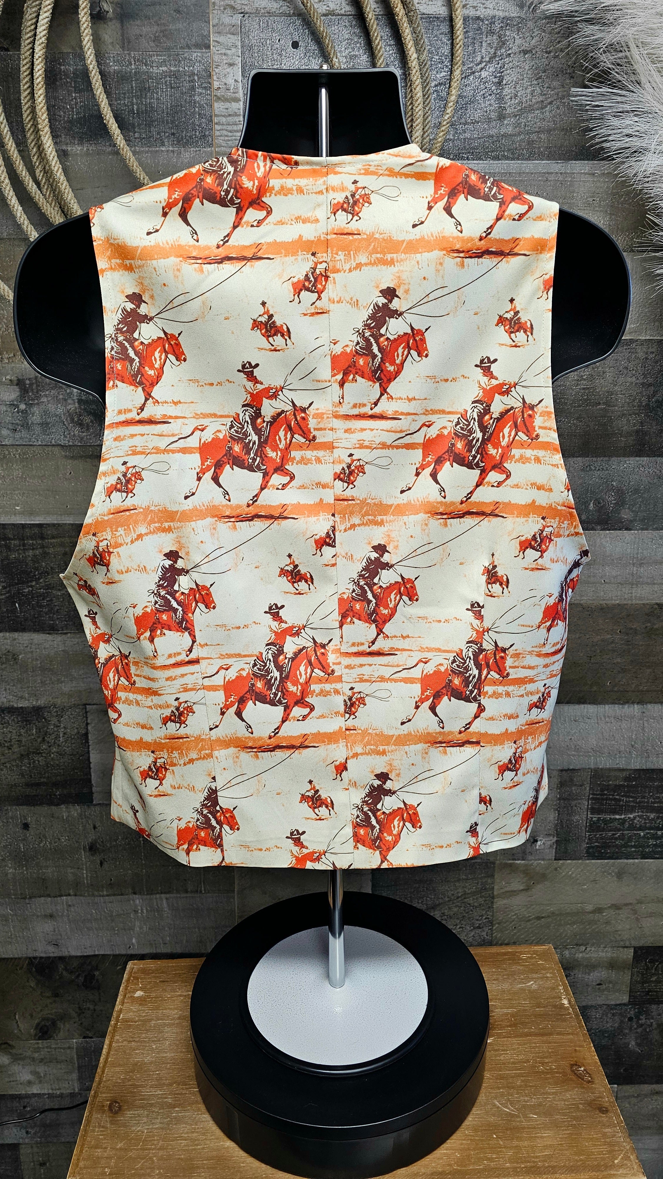 Baha Ranch Retro Western Men's Vest by Baha Ranch Western Wear - product image 7
