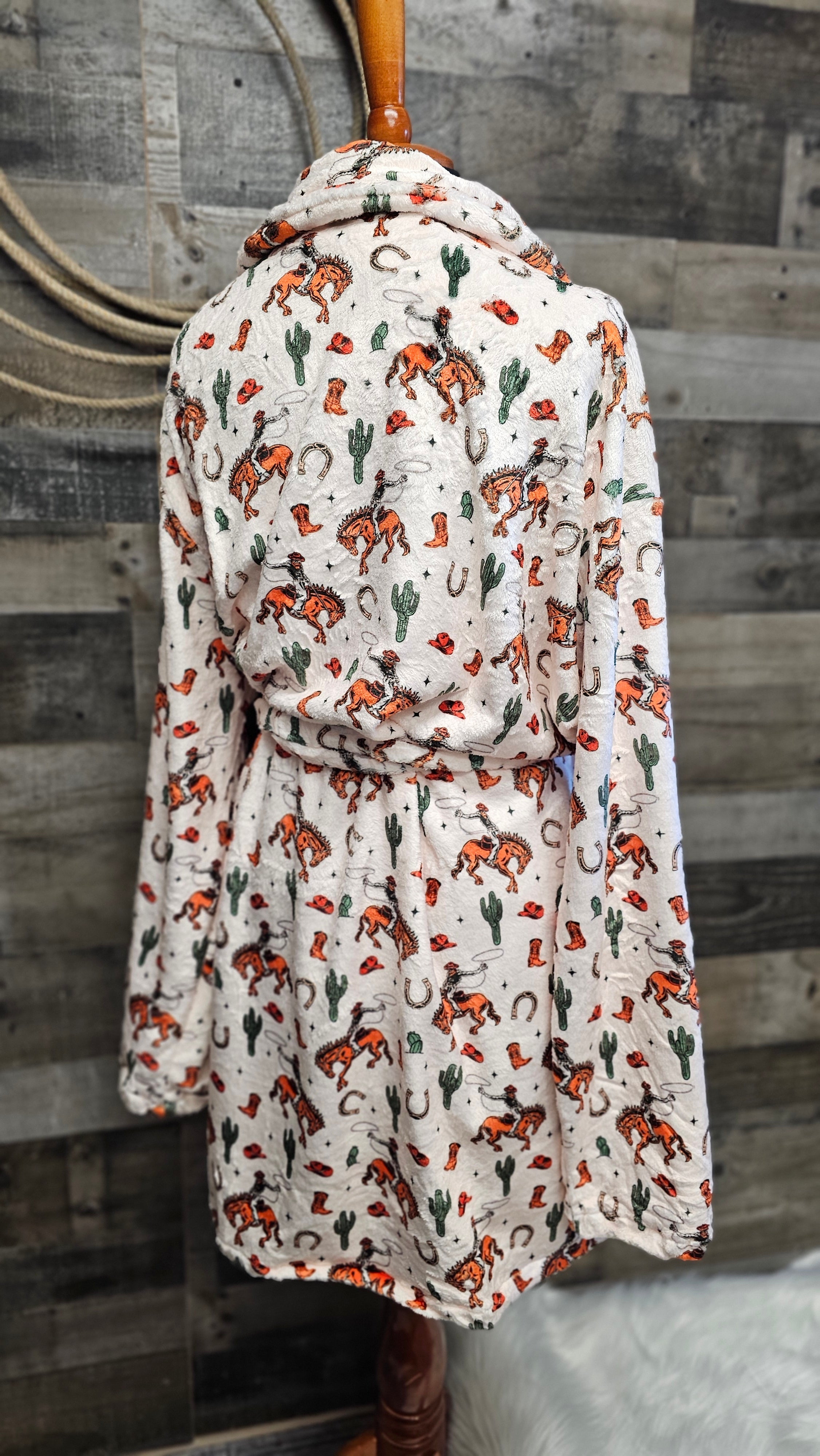 Baha Ranch Cowboy Ranch Western Robe by Baha Ranch Western Wear - product image 2