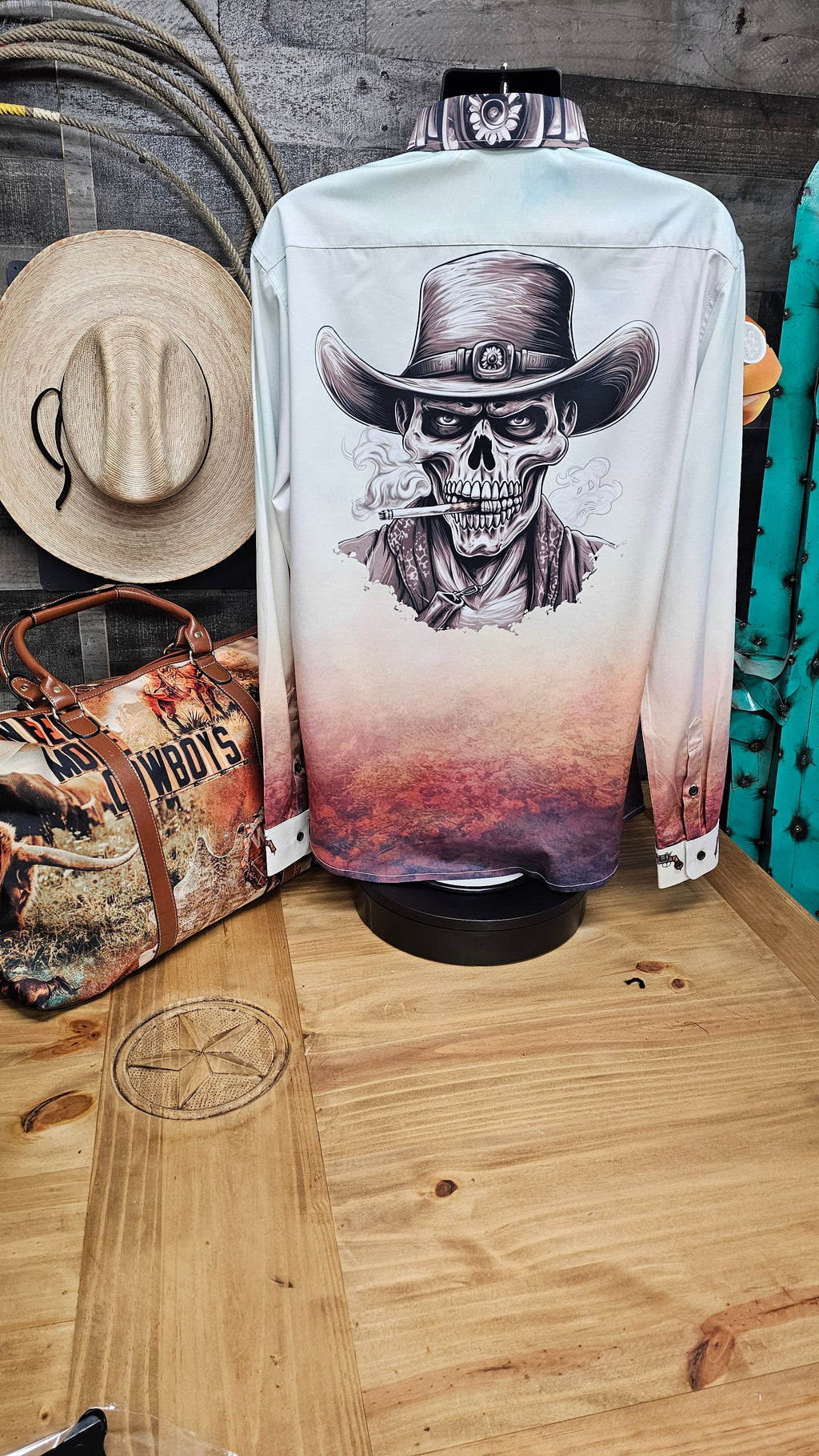 Baha Ranch Rebel Cowboy 2A Arena Button Up Shirt by Baha Ranch Western Wear - product image 9