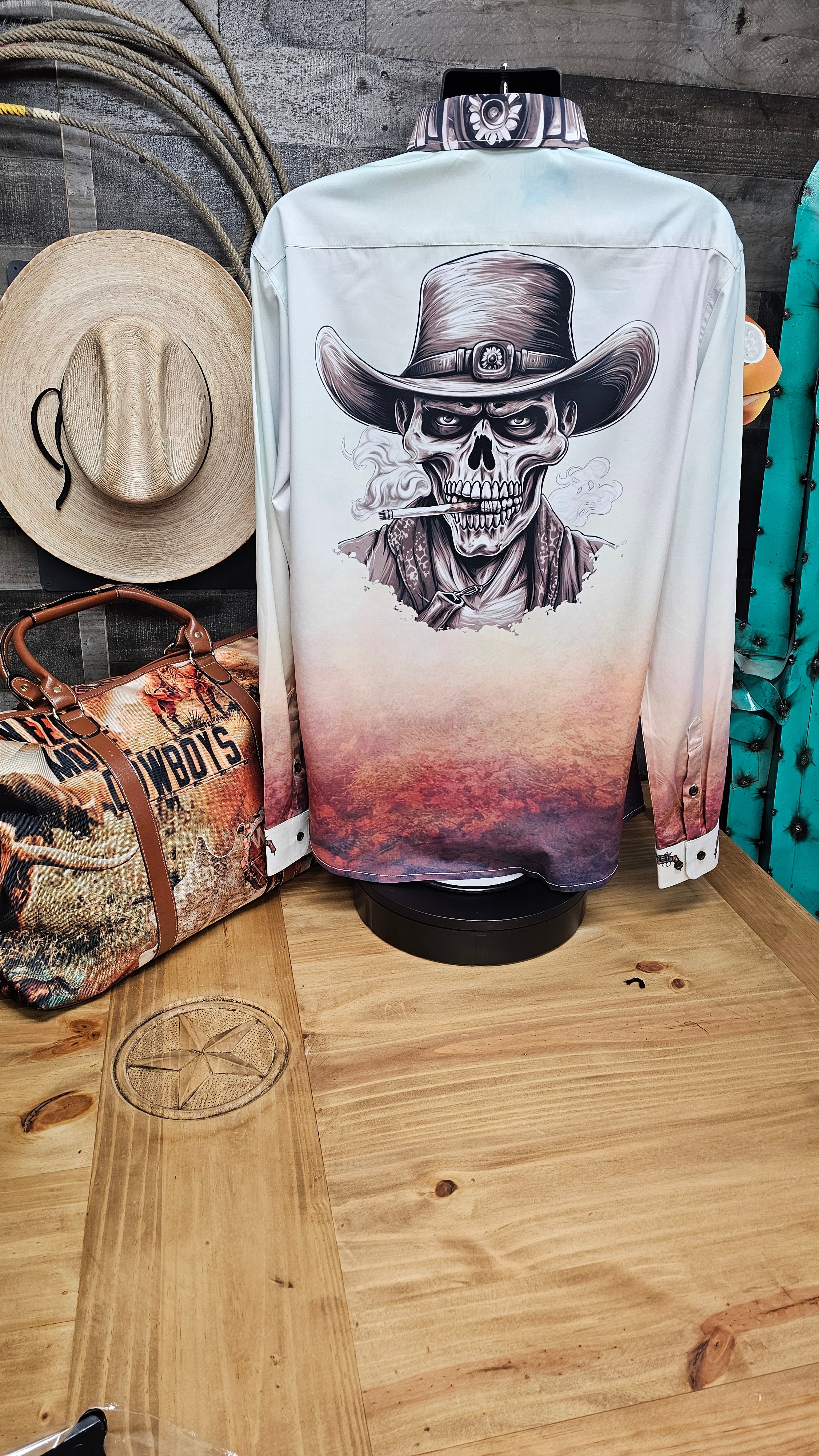 Baha Ranch Rebel Cowboy 2A Arena Button Up Shirt by Baha Ranch Western Wear - product image 9