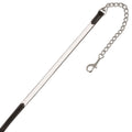 ExionPro Duo-Tone Leather Lead with Chain - White by Bridles & Reins