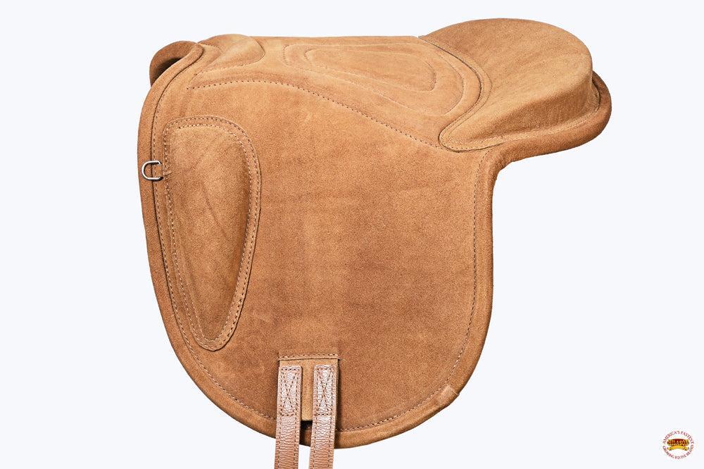 Hilason Baretek Treeless Bareback Pad, Tan 20 x 44