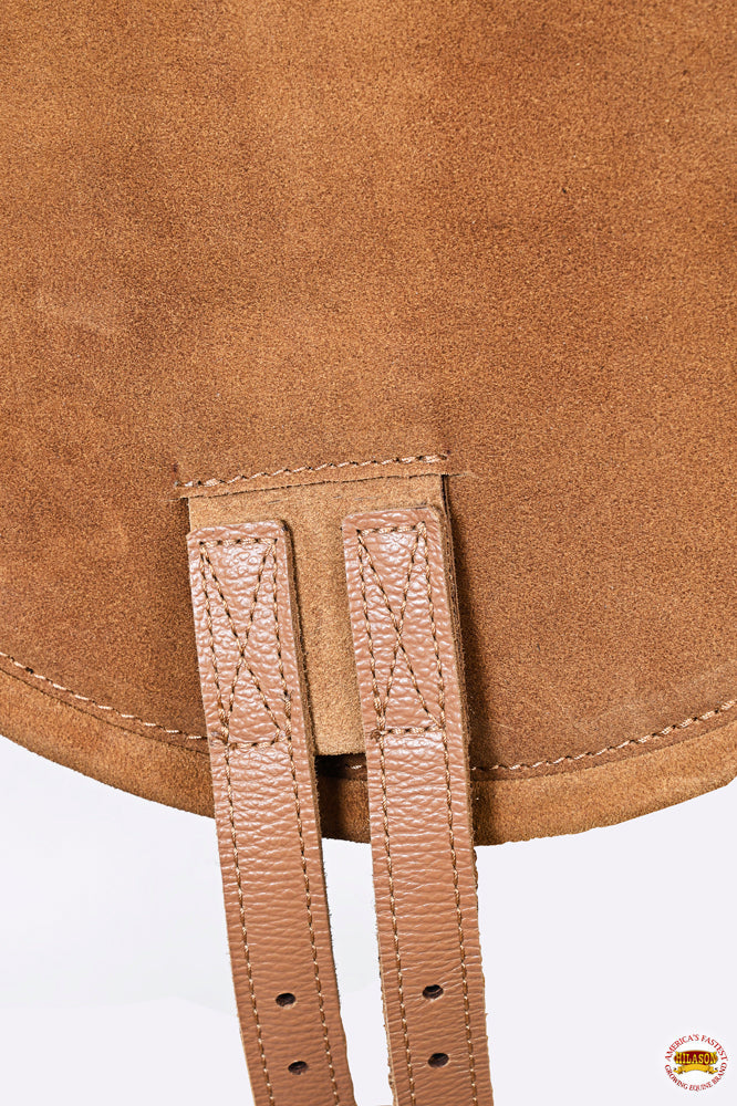 HILASON Western Baretek Bareback Pad Horsemanship Treeless Leather Black | Saddle Riding for Horses