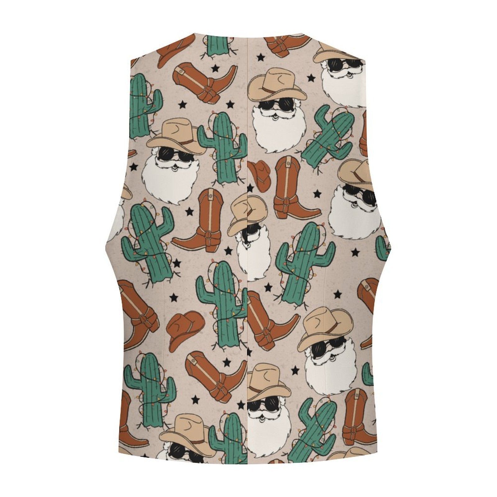 Baha Ranch Cool Santa Men's Western Vest by Baha Ranch Western Wear - product image 3
