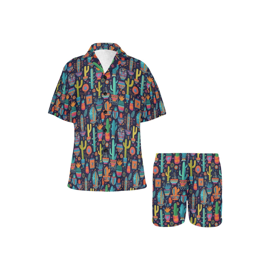 Baha Ranch Crazy Cactus Lady Women's Western Pajama Set by Baha Ranch Western Wear - product image 3