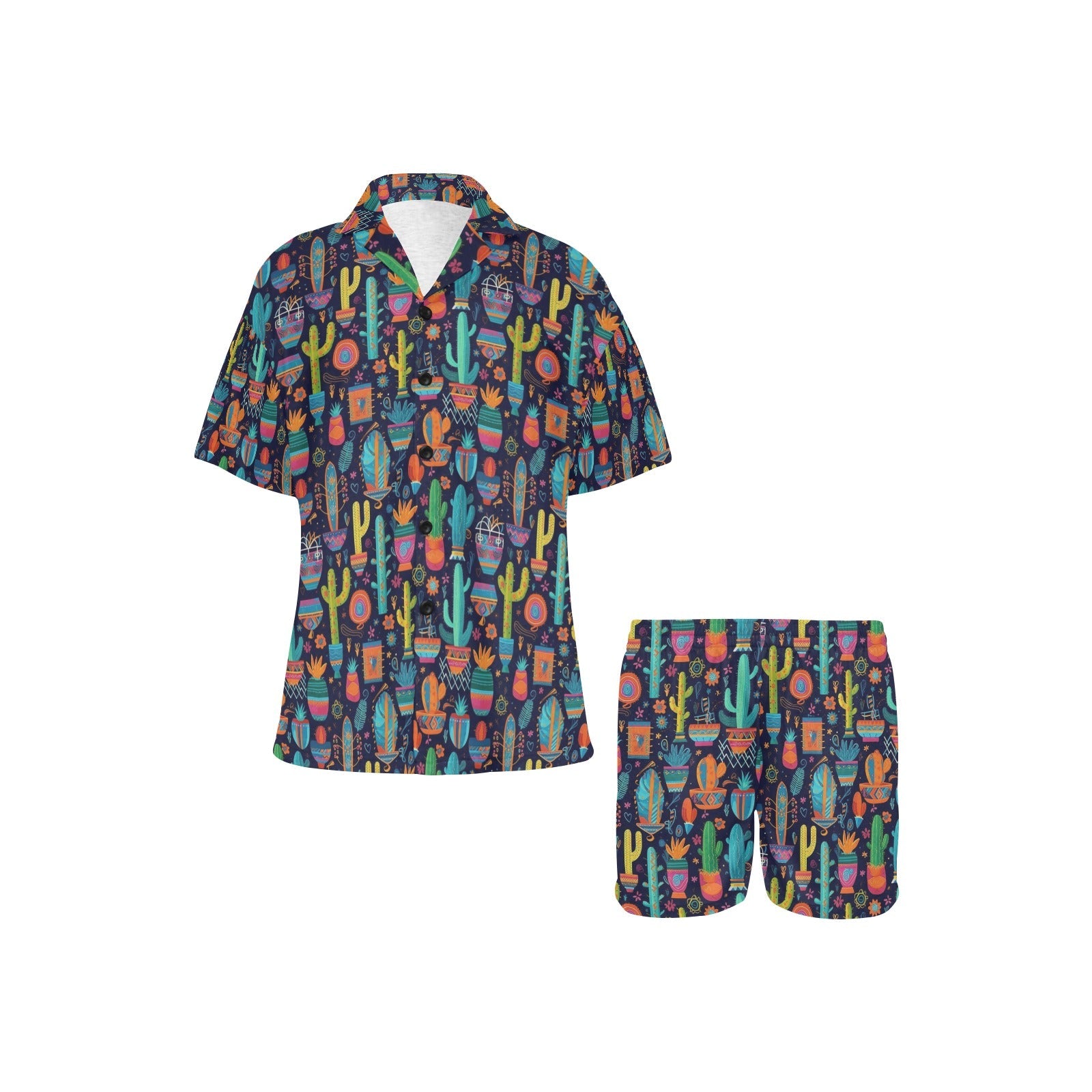 Baha Ranch Crazy Cactus Lady Women's Western Pajama Set by Baha Ranch Western Wear - product image 3