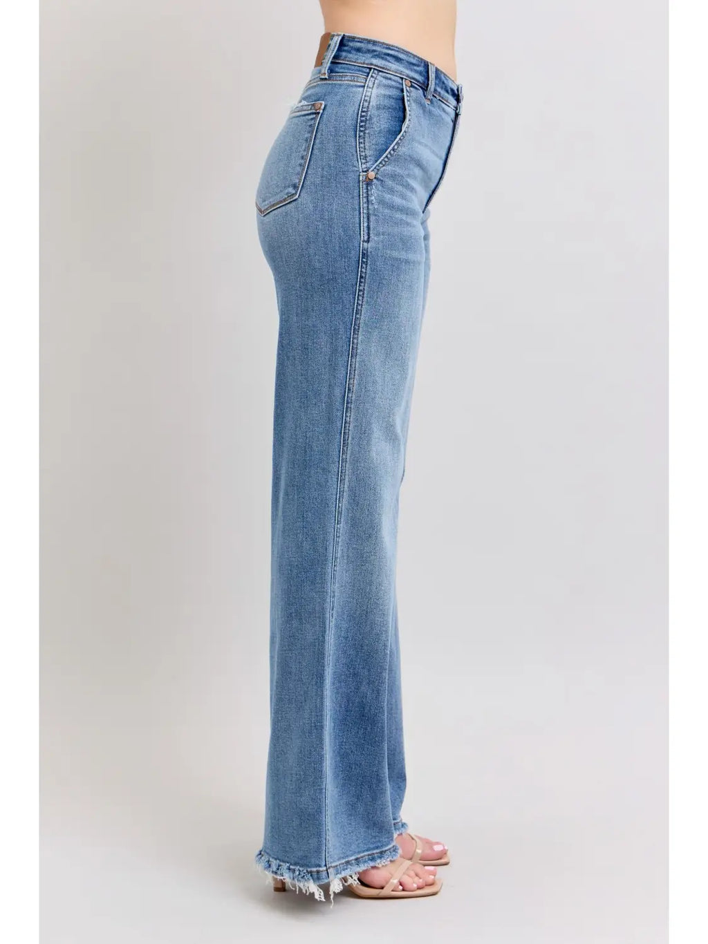 Selene Retro Wide Denim | Jeans — view 3