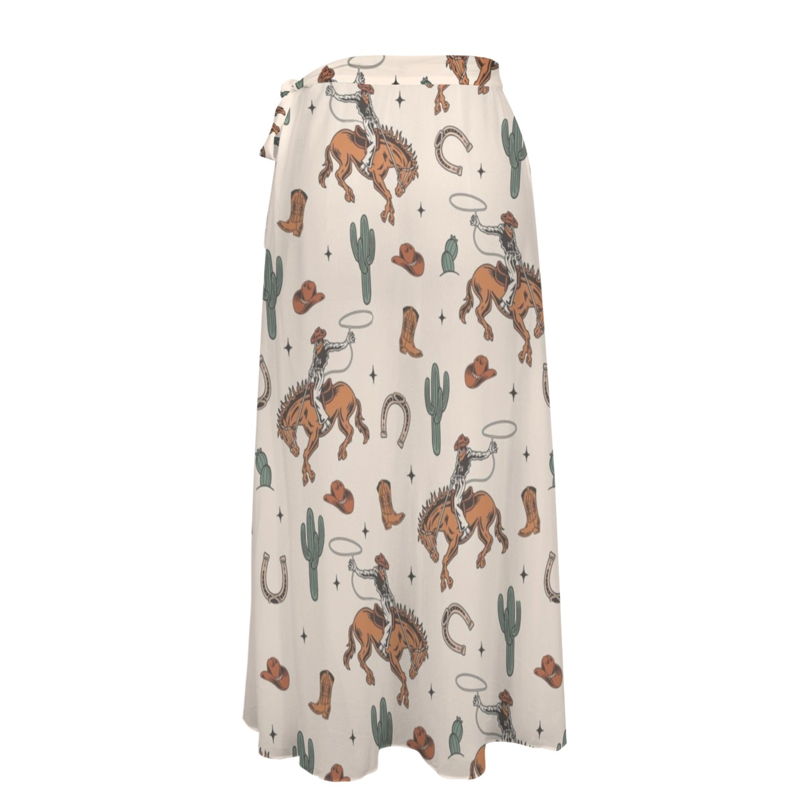 Baha Ranch Rodeo Cowboy Beach Coverup Skirt by Baha Ranch Western Wear - product image 7