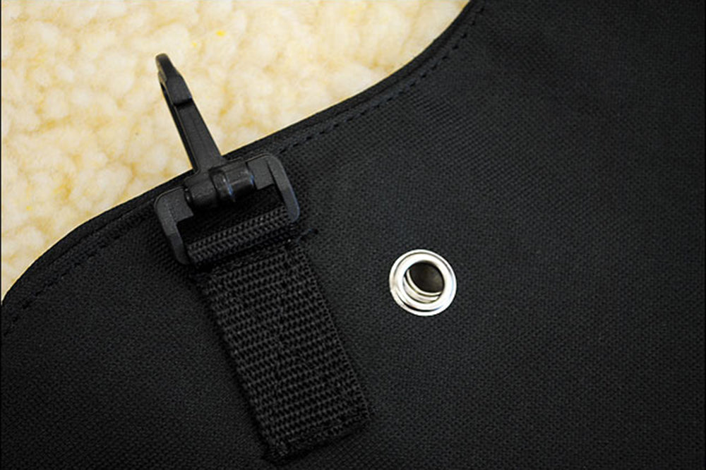 600D Nylon Saddle Bag Black Hilason