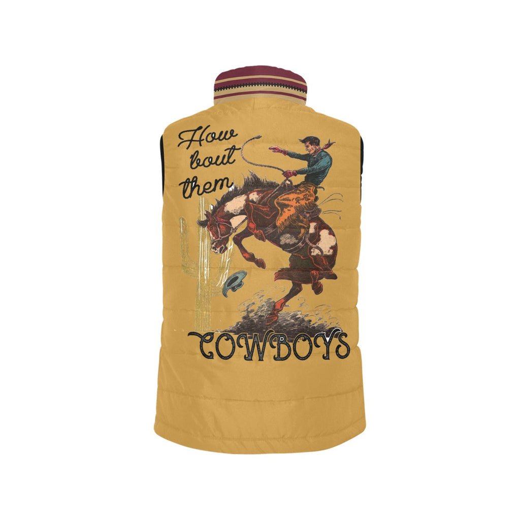 Baha Ranch How Bout Them Cowboys Serape Women's Western Puffy Vest by Baha Ranch Western Wear - product image 5
