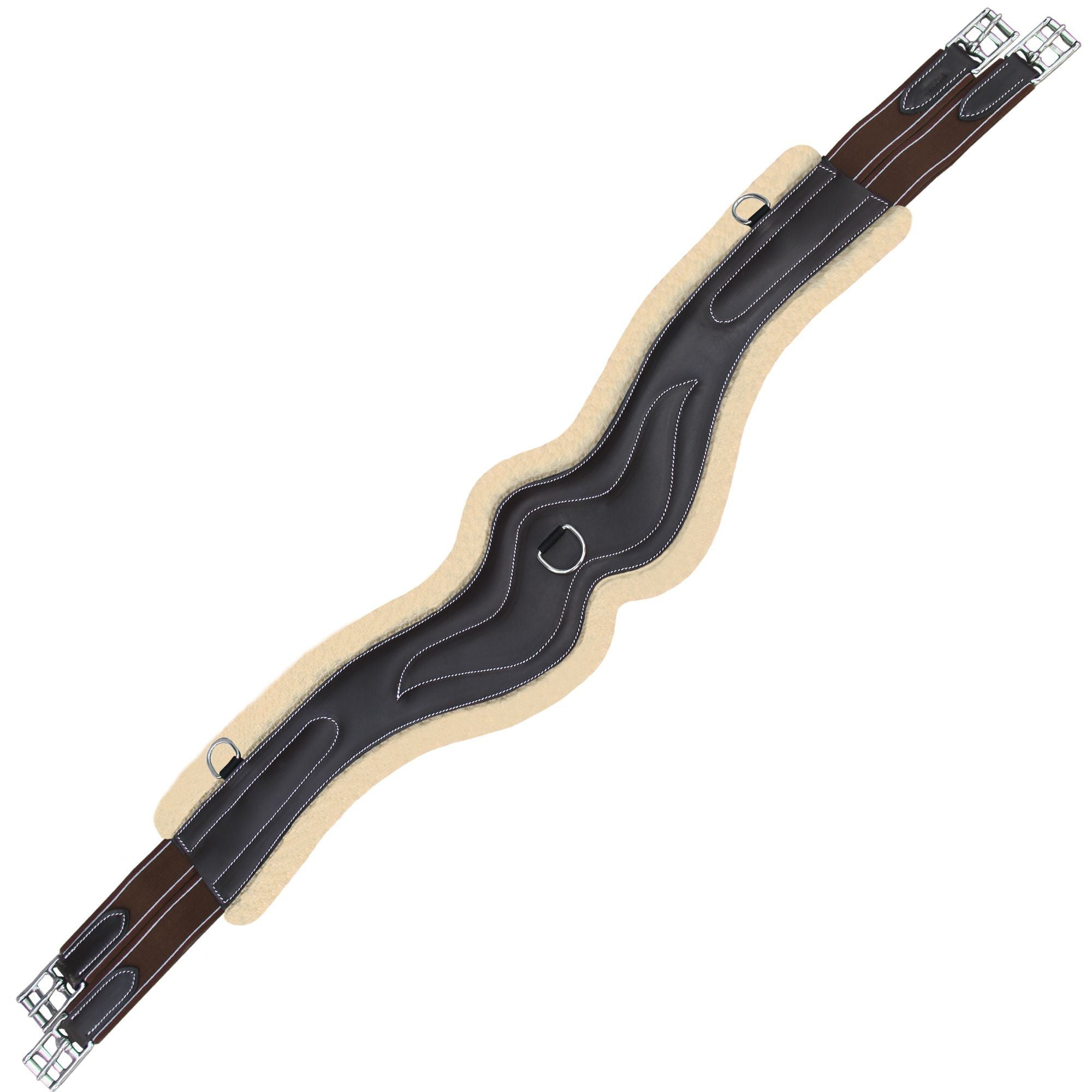 ExionPro 'AdaptLine' Wave Girth - Matching Elastic by Bridles & Reins - alternate view 5
