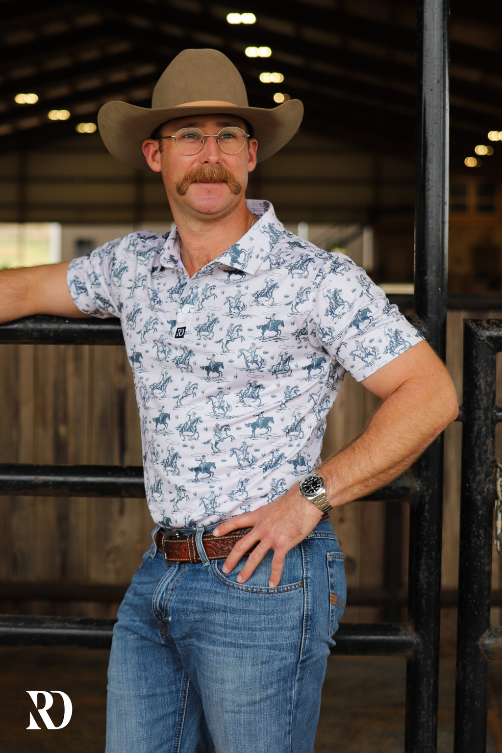 Yippe-ki-yay Men's Performance Polo