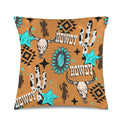 Baha Ranch Howdy Velvety Soft Throw Pillow Case Made in America by Baha Ranch Western Wear - product image 2