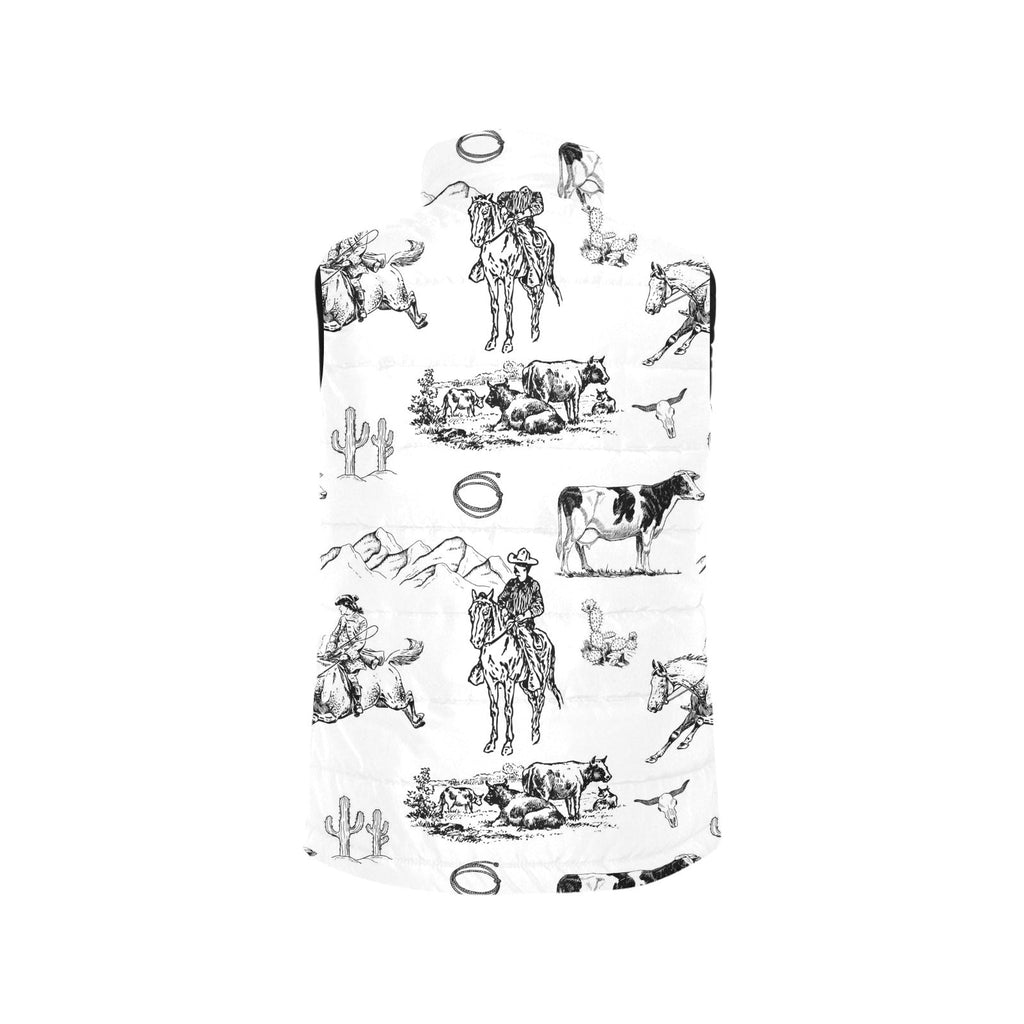 Baha Ranch Life puffy vest Women's Padded Vest by Baha Ranch Western Wear - product image 4