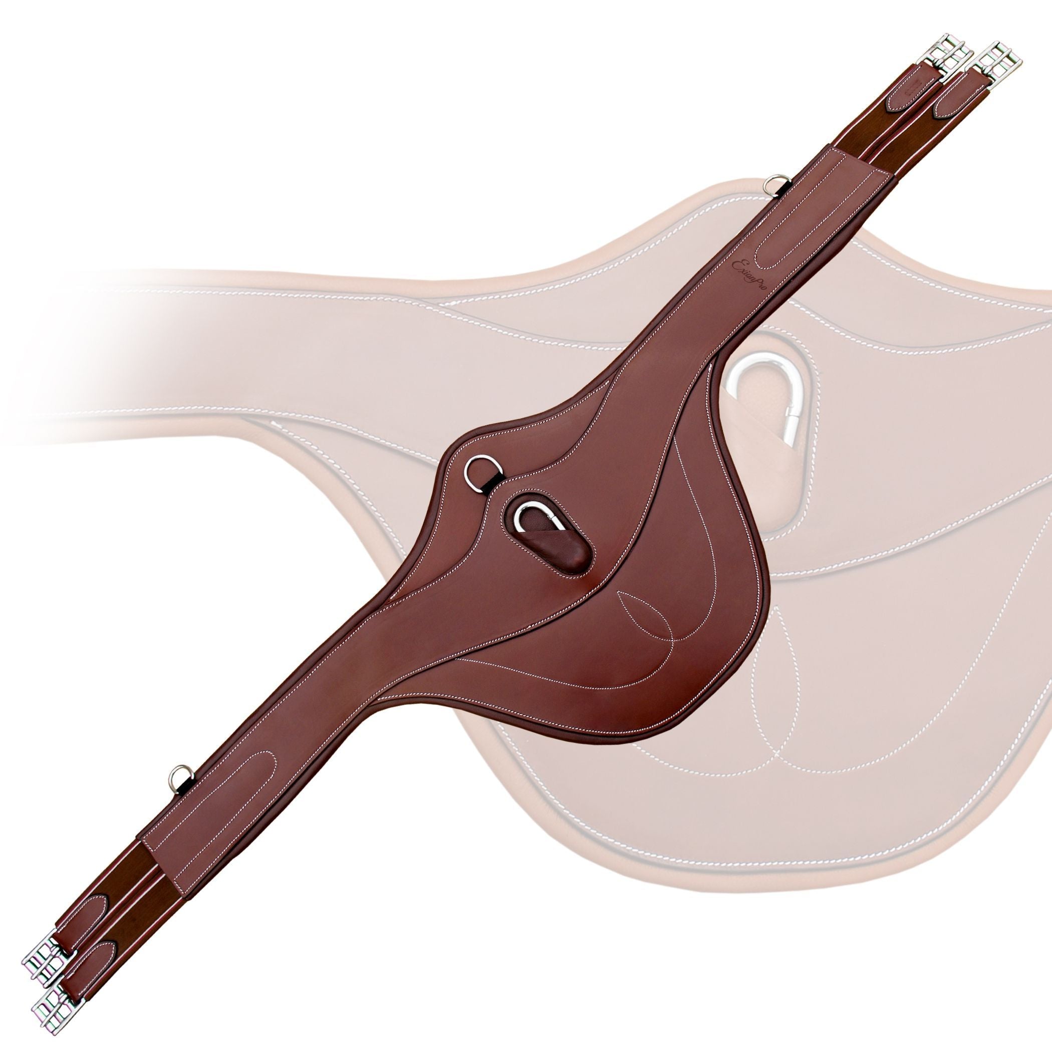 ExionPro 'AdaptLine' Belly Guard Girth - Matching Elastic by Bridles & Reins - alternate view 3