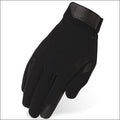 S176 Heritage Tackified Performance Riding Gloves Horse Equestrians Black