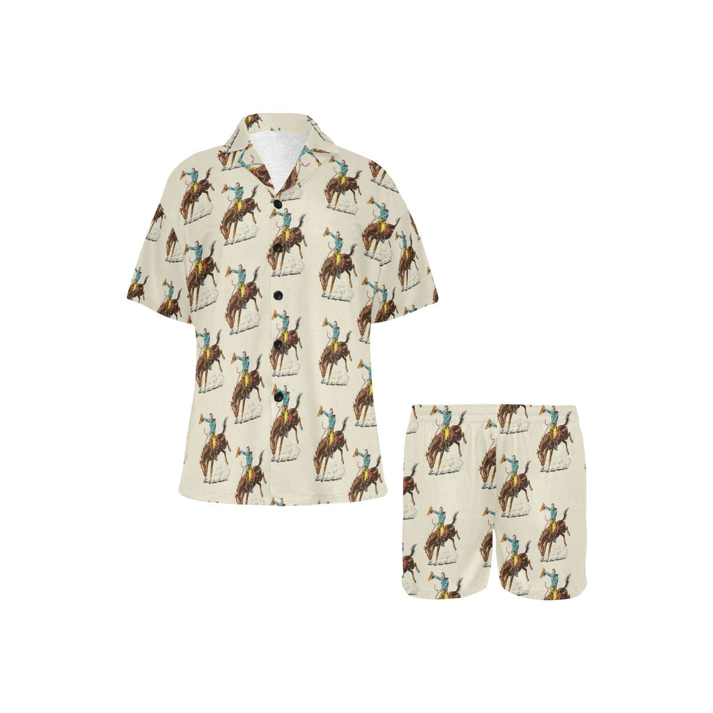 Baha Ranch Vintage Rodeo Cowboy Women's Western Pajama Set by Baha Ranch Western Wear - product image 2