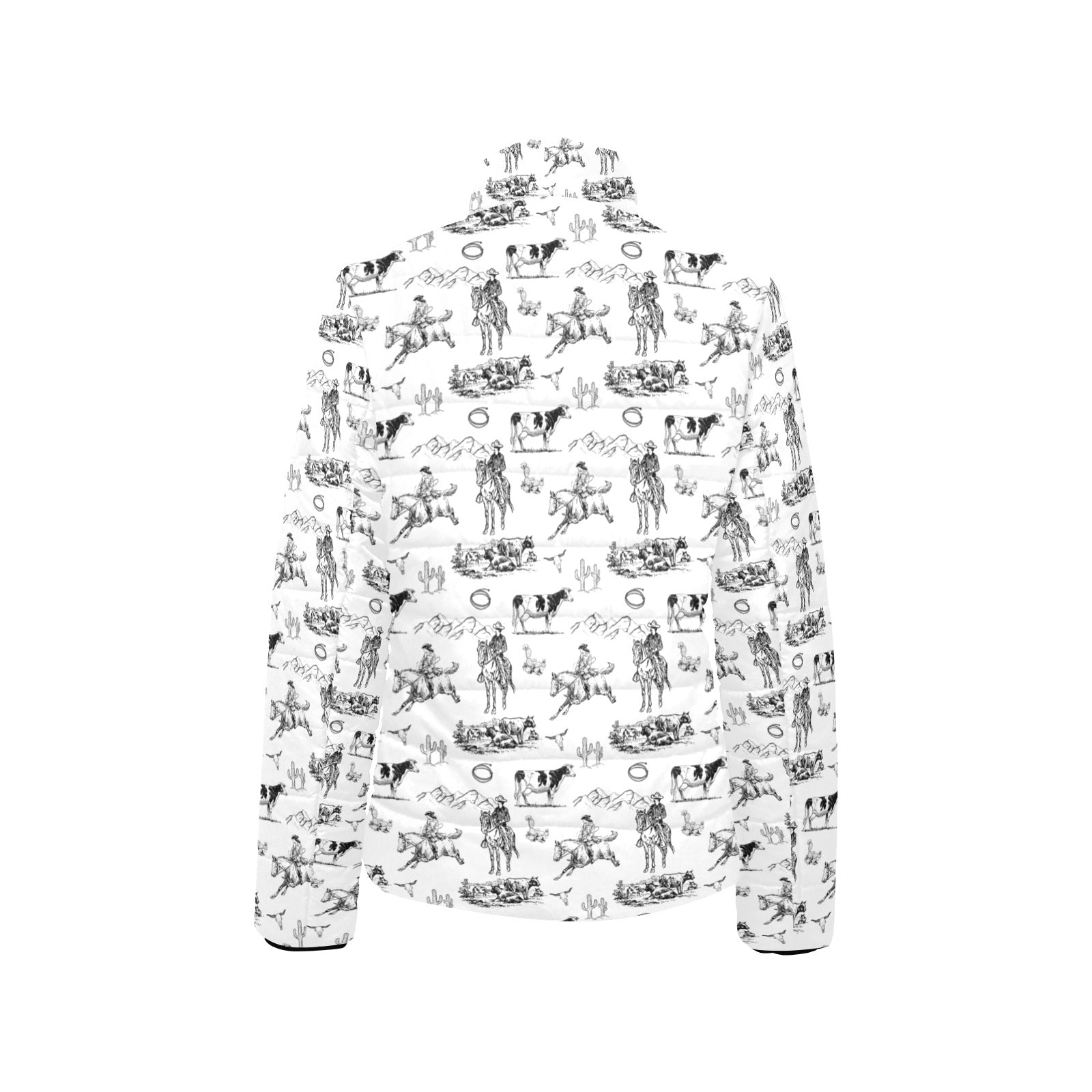 Ranch Life Women's Puffy Bomber Jacket by Baha Ranch Western Wear - product image 4