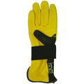 Size 7.5 Saddle Barn Pro Rodeo Bull Riding Gloves Deer Skin Left Hand