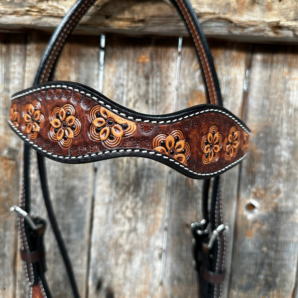 Flower Power Browband/One Ear Breastcollar Tack Sets — view 3