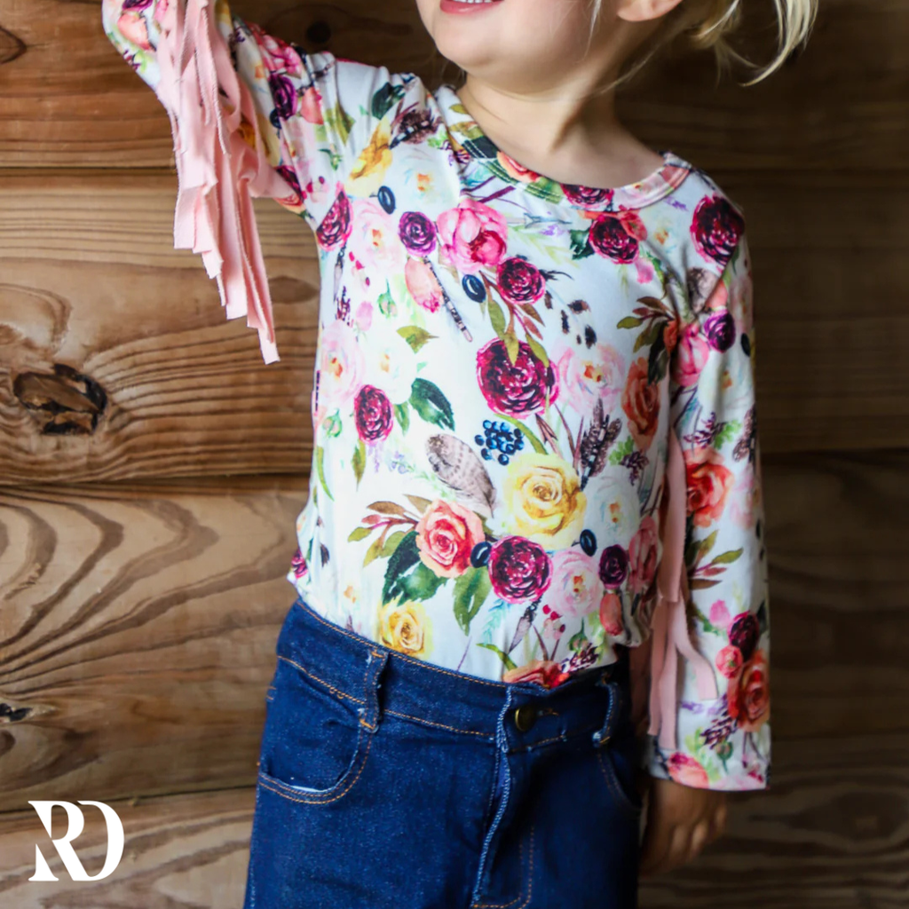 Wildflower Fringe Infant / Toddler Bodysuit — view 4