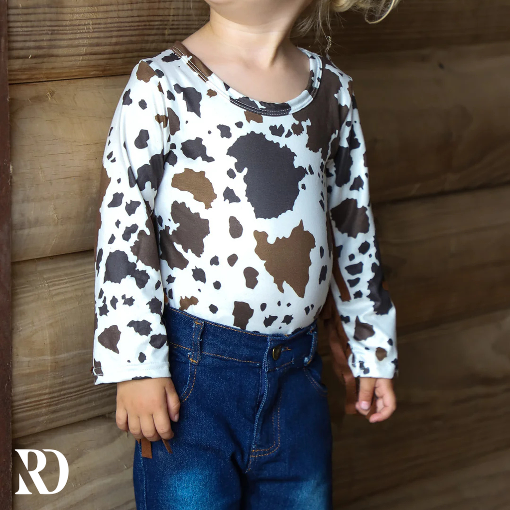 Cattle Drive Fringe Infant / Toddler Bodysuit — view 4