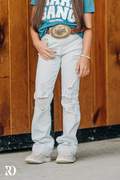 *youth* Signature Straight - Light Wash Distressed