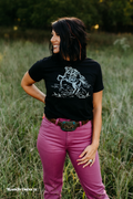 Giddy Up - Black Tee