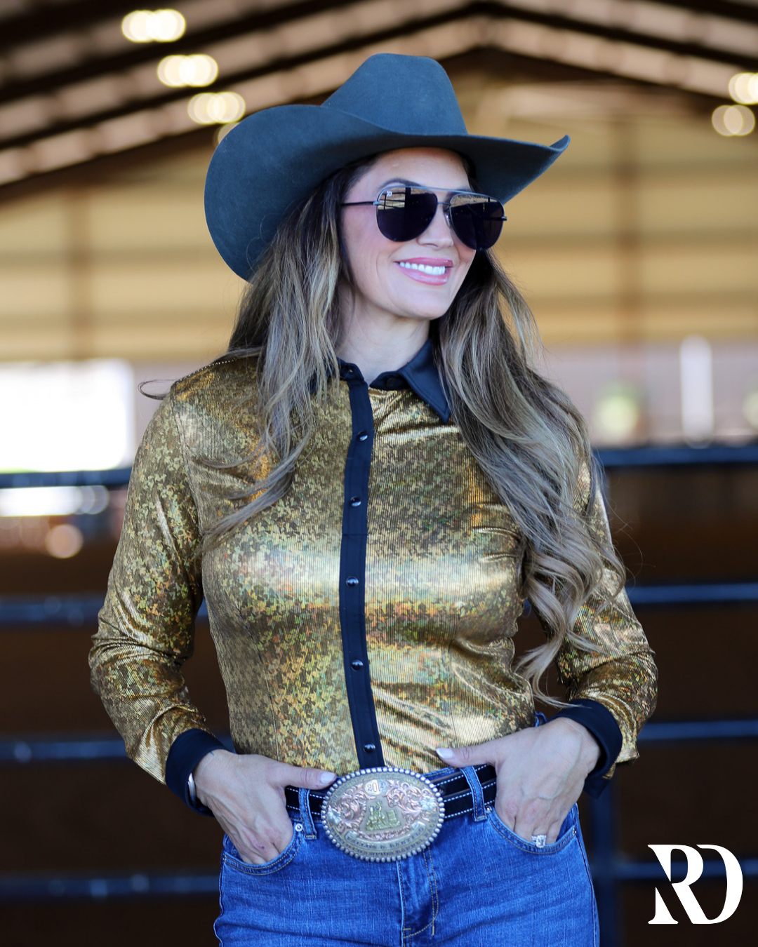 24K Tuxedo Performance Rodeo Shirt