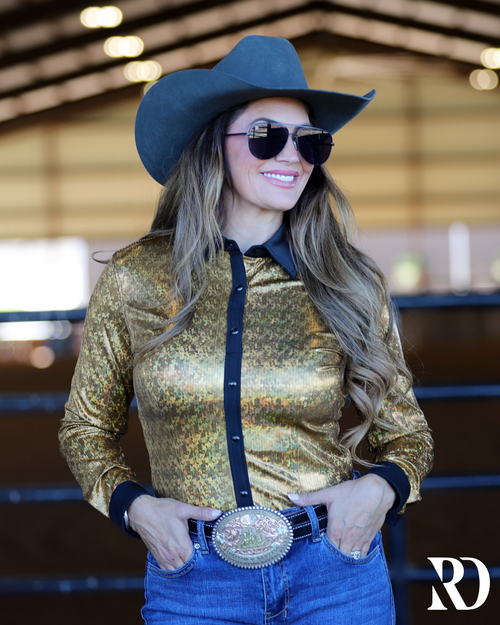 24K Tuxedo Performance Rodeo Shirt
