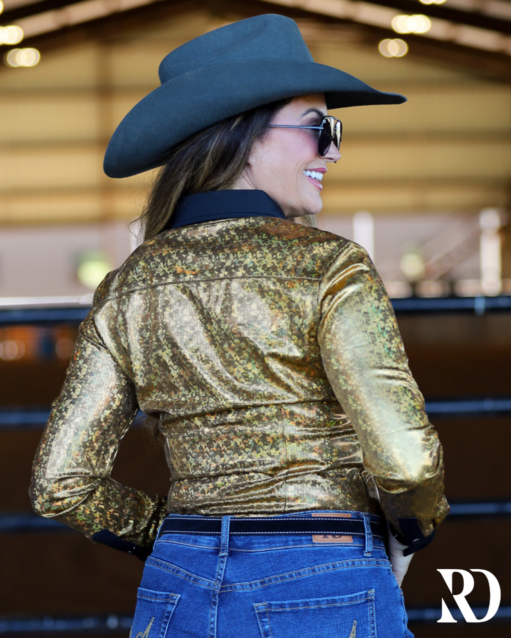 24K Tuxedo Performance Rodeo Shirt — view 2
