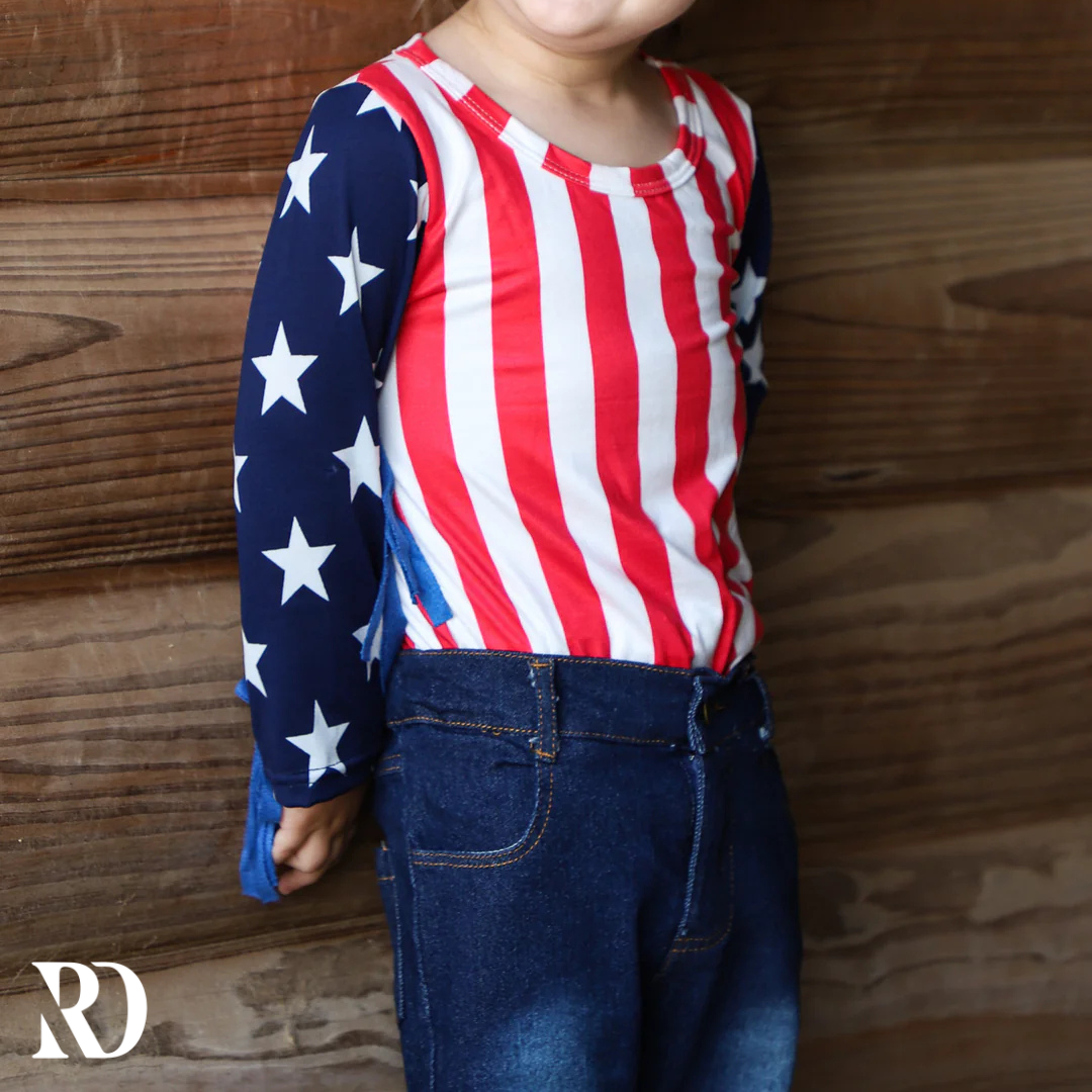 Patriotic Fringe Infant / Toddler Bodysuit — view 4