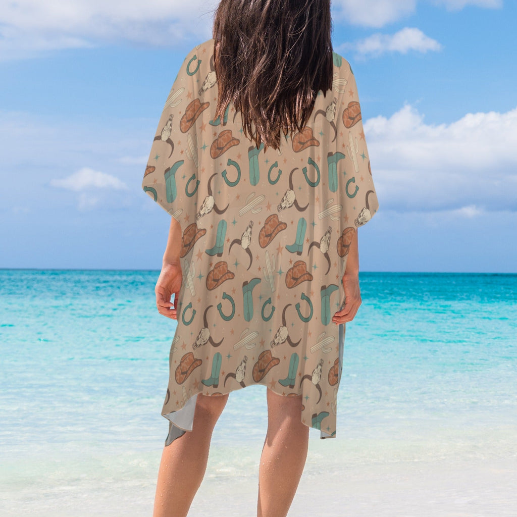 Baha Ranch Totally Western Duster Kimono Coverup by Baha Ranch Western Wear