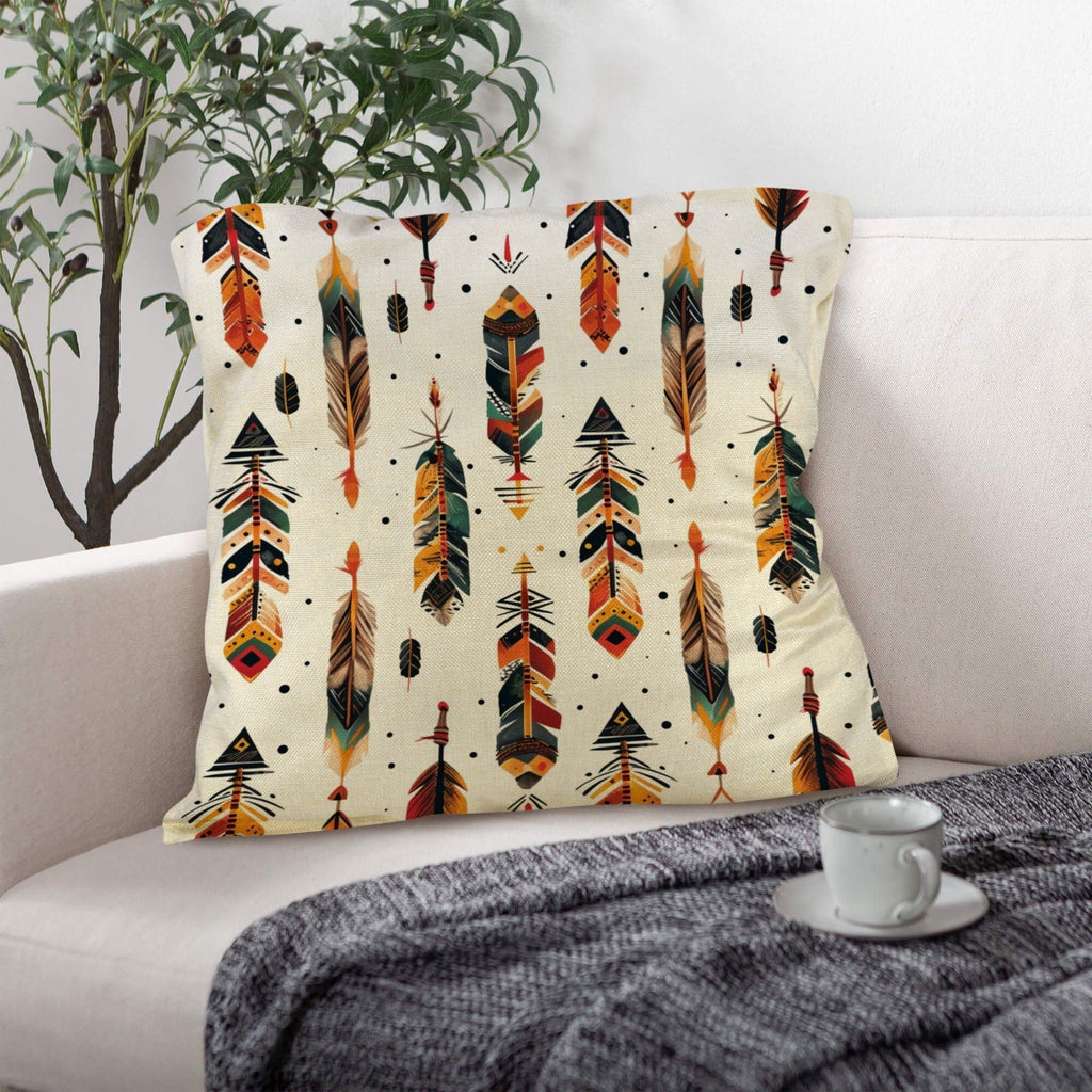 Baha Ranch Aztec Feathers Pillow Case Made in America by Baha Ranch Western Wear - product image 5