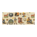 Baha Ranch Vintage Cowboy Collage Rug Runner Indoor 60" x 22" Made in America by Baha Ranch Western Wear - product image 3