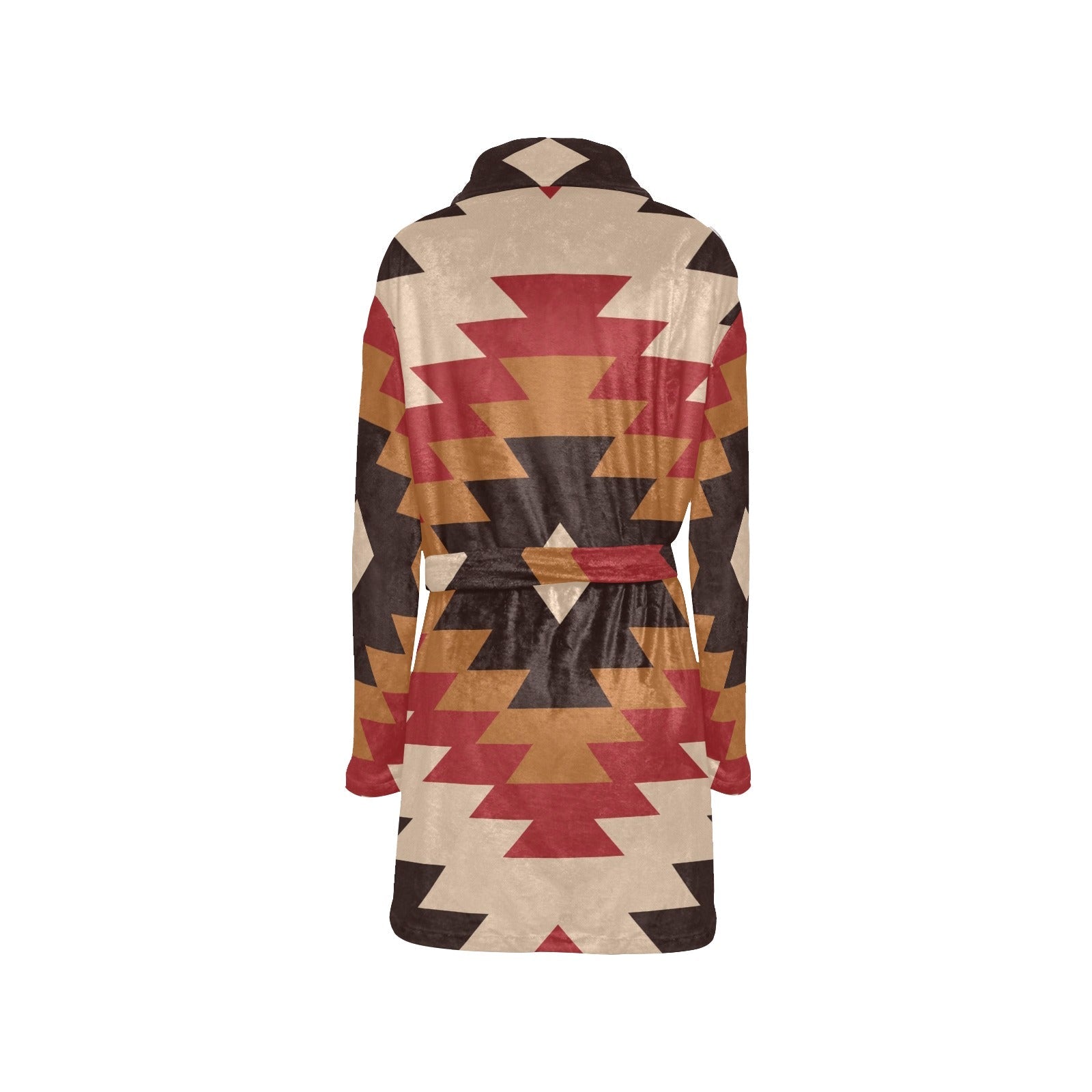 Baha Ranch Red Aztec Women's Western Bath Robe by Baha Ranch Western Wear - product image 4