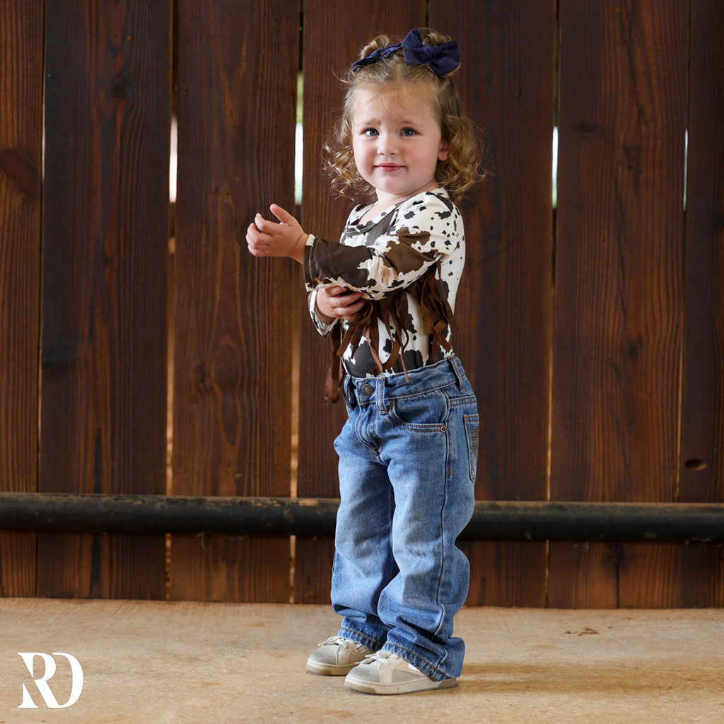 Cattle Drive Fringe Infant / Toddler Bodysuit — view 3