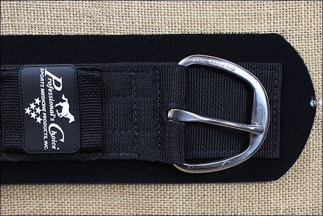 32 Inch Black Professional Choice Smx Western Horse Cinch Girth Ss Roller Buckle