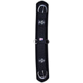 Professional's Choice SMx Western Cinch, Stainless Roller Buckle — Black, 36"