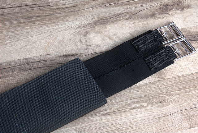 40" Professional Choice Training Elastic Smx English Horse Girth Cinch Black