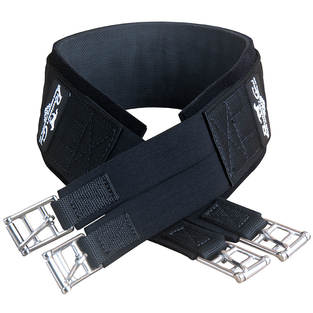 40" Professional Choice Training Elastic Smx English Horse Girth Cinch Black